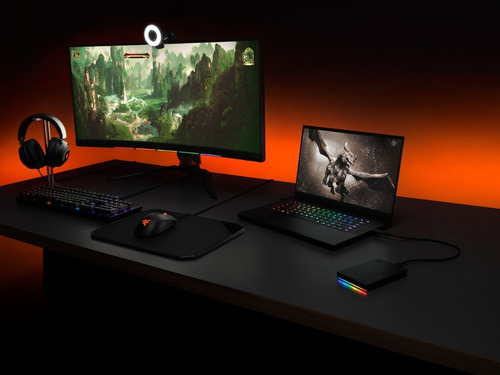 Seagate 2tb Externo Usb 3.0 Rgb Firecuda Gaming