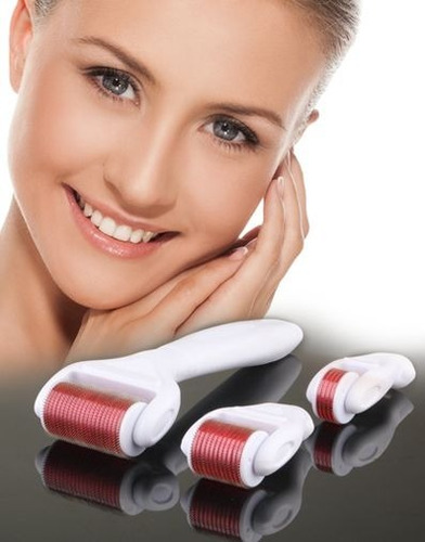 Imagen 3 de 6 de Derma Roller System 4 En 1 Corporal Facial Y Contorno Ojos