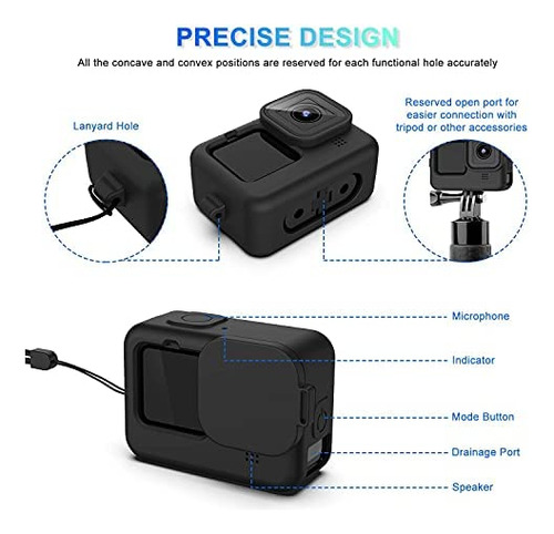 Kit De Accesorios Kuptone Para Gopro Hero 11 Hero 10 Hero 9,