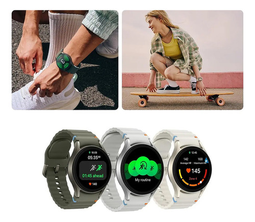 Smartwatch Samsung 7 40mm L300 Beige Llamadas Bluetooth Gps Dimm