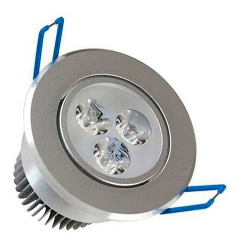 Spot Led Cads Redondo Cromado 03w 6400k Bivolt 182018