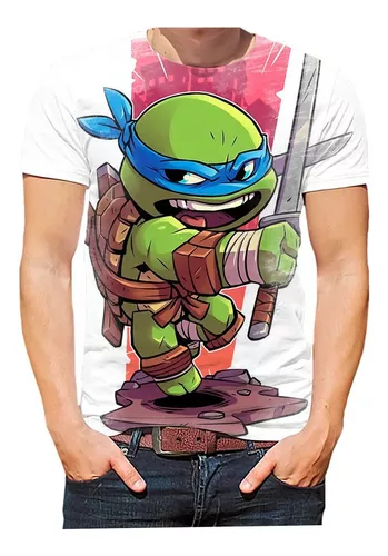 Camisa Camiseta Tartarugas Ninja Desenho Animado Art 04