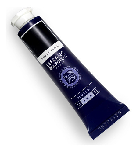 Tinta Óleo Fine Lefranc & Bourgeois 40ml Cor do óleo 261 Paynes Grey