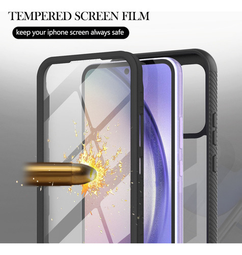 Funda De Protección Contra Impactos De 360 Grados Para Samsu