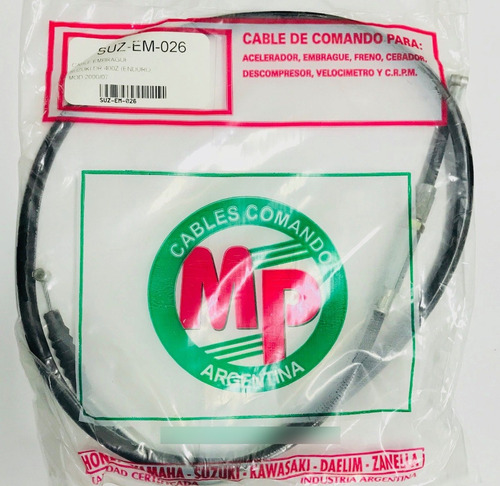 Imagen 2 de 2 de Cable Embrague Suzuki Drz 400 Enduro Mp Solomototeam