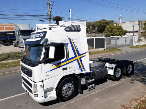 Volvo Fm 370 2011 Automático I Shift Trucado Teto Alto.