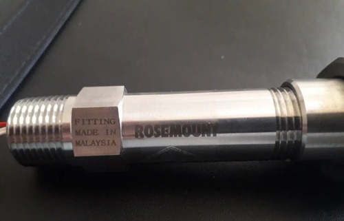 Termoresistencia Rtd Pt100 4 Hilos Y Termopozo Rosemount