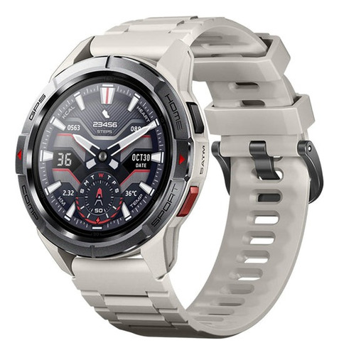 Reloj Inteligente Mibro Watch Gs Active 47mm 1,3'' Blanco Diseño De La Malla Mesh