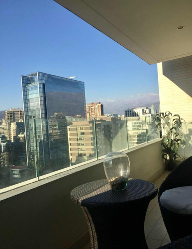 Arriendo Depto Amoblado 1dorm 1ba Est Bod Las Condes