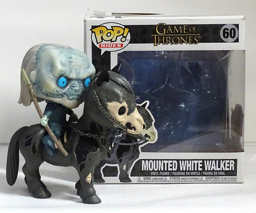 Funko Pop! Rides Game Of Thrones Mounted White Walker 60.