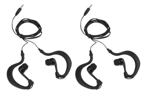 ) Nuevo 2 Auriculares De Natación Impermeables De 3,5 Mm For