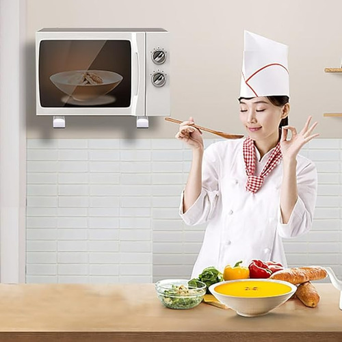Soportes Plegables Para Horno Microondas, En Pared