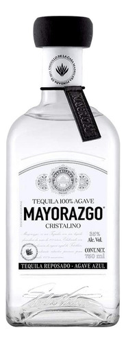 Pack De 2 Tequila Mayorazgo Reposado Cristalino 750 Ml