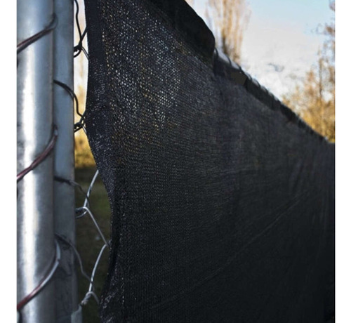 Imagen 3 de 5 de Rollo Media Sombra Rollo 50mts X 2mt 70% Negra