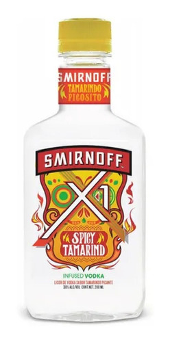 Vodka Smirnoff X1 Tamarindo 200ml