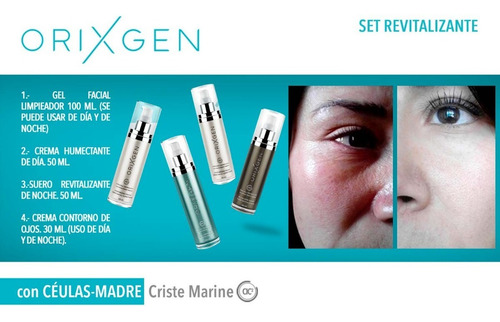 Tratamiento Facial Crema Antiarrugas - Células Madre Orixgen