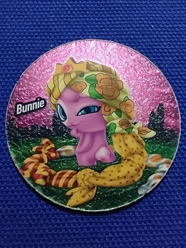 Tazos 2013 Super Funki Punky Wrinkle #182 Bunnie (Usado)