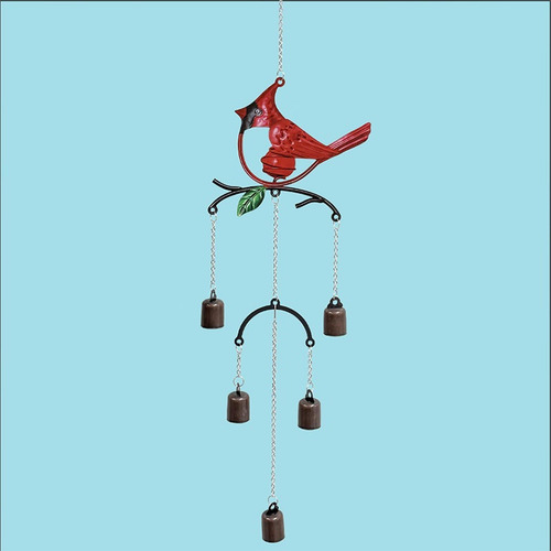 Carillón De Viento Bird Con 5 Campanas Con Gancho