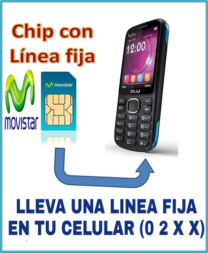 Lineas Fijas Movistar 02xx Para Moviles