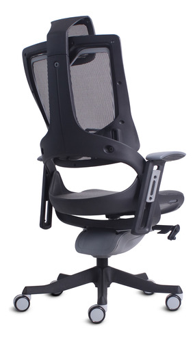 Silla Directiva Madagascar Negra Soporte Lumbar Y Cabecera Negro Negro