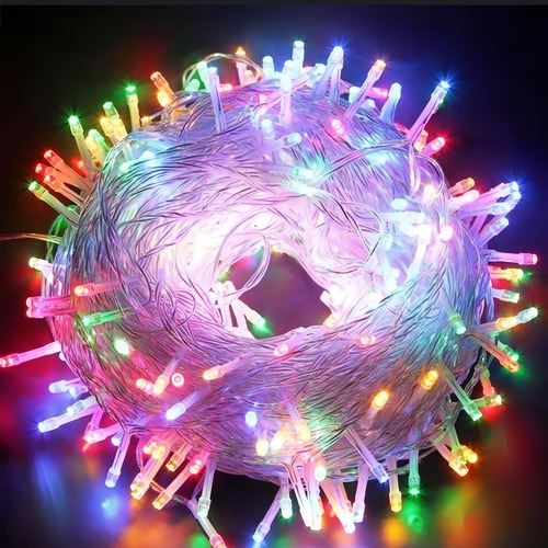 Tira De Luces Led Serie 1000 Leds 50 Metros Luz Led Calida Luz Blanco Cálido