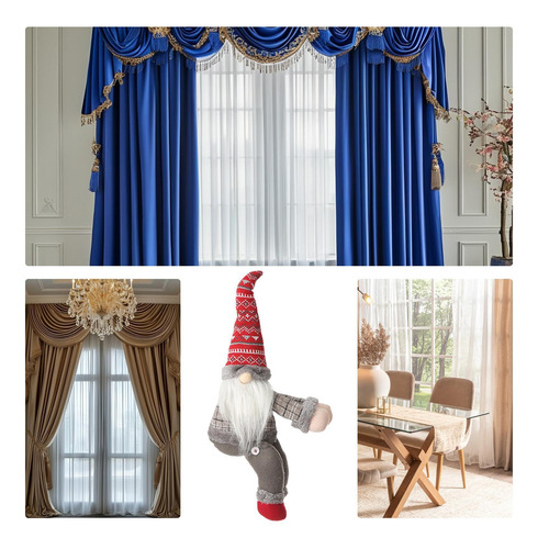 Hebilla Para Cortinas Navideñas Muñeca Con Hebilla Para Cort