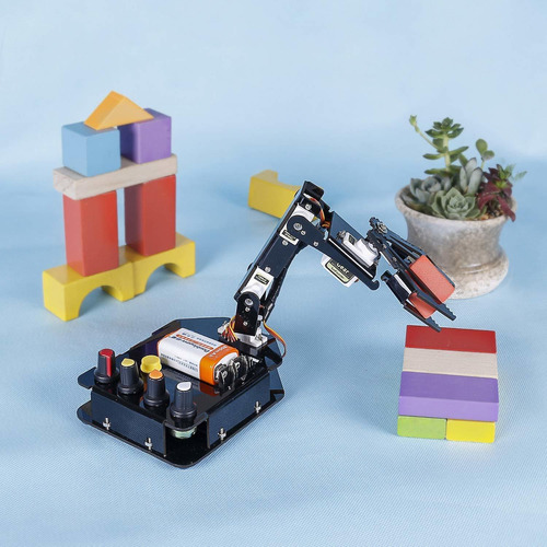 Sunfounder - Kit De Brazo Robótico Para Arduino Uno R3, Un B
