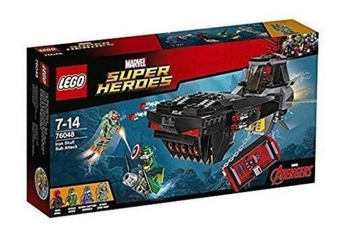 Lego Marvel Super Heroes Iron Skull Sub Attack 76048