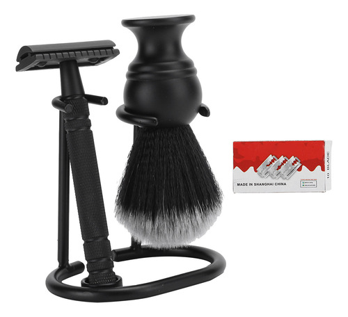 Set De Afeitado Para Hombre, Brocha Rack Blade, Para Salón Y