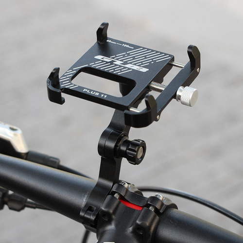 Soporte For Teléfono De Bicicleta De Aluminio Con Rotación