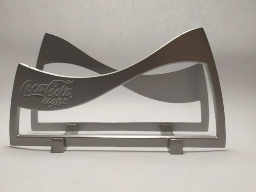 Servilletero Metalico De Coca Cola Light