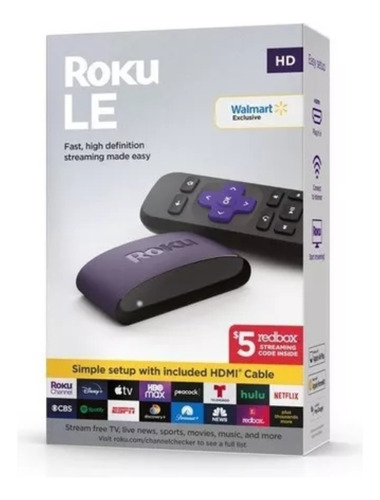 Roku Hd Le Express Streaming Netflix Disney Youtube Smartv