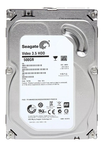interno Seagate Video 3.5 HDD ST3500414CS 500GB