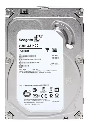 Disco duro interno Video 3.5 HDD ST3500414CS 500GB