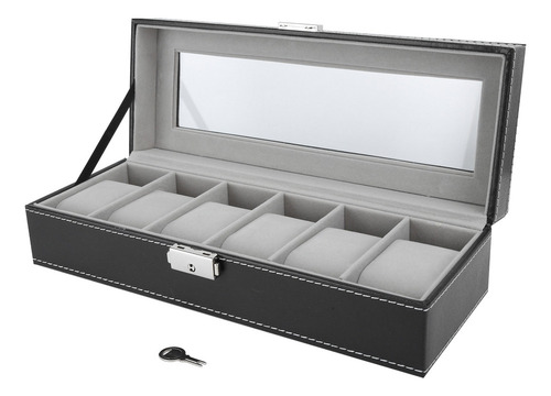 I Caja De Reloj Organizador Display Delicate 6 Rejillas