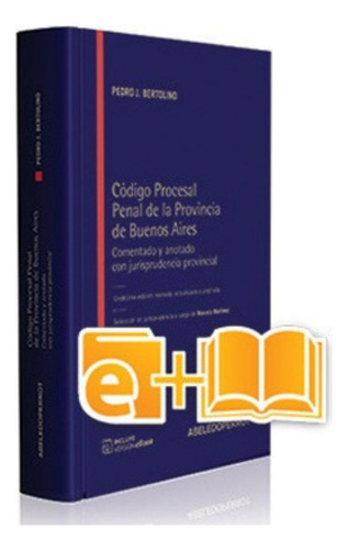 Bertolino Código Procesal Penal Provincia De Buenos Aires