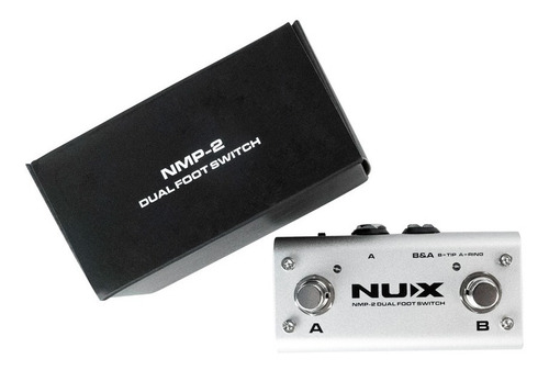 Nux Nmp-2 Dual Footswitch Color Gris