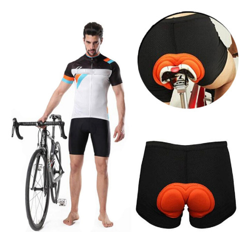 Pantalones Cortos De Ciclismo Para Hombre, Ropa Interior Aco