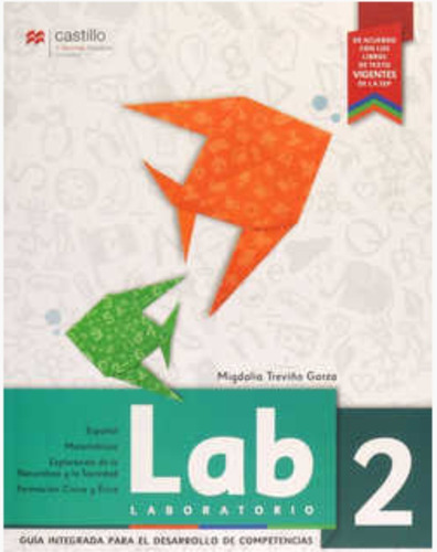 Lab 2 Laboratorio Primaria, de Migdalia Treviño  Garza. Editorial EDICIONES CASTILLO en español