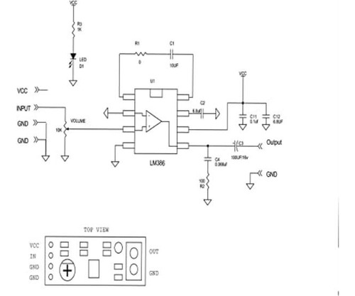 Módulo Amplificador De Audio 10 Uds., Mini Módulo Amplificad