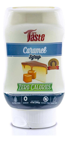 Syrup De Caramelo Mrs Taste Sin Azúcar 0 Calorías 335 G