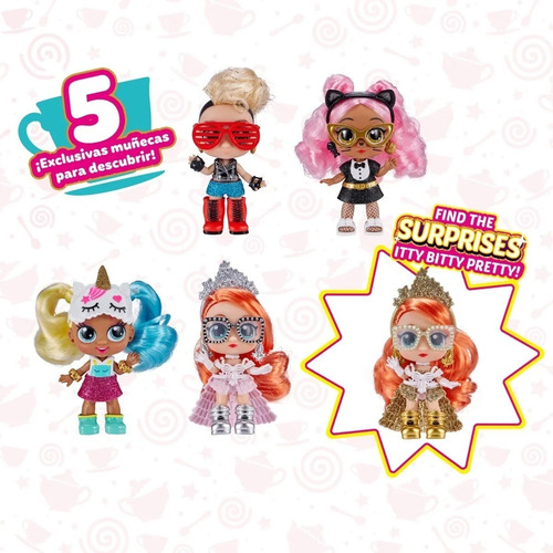Imagen 4 de 8 de Itty Bitty Prettys Muñeca En Taza De Te Gigante Zuru 25 Acce