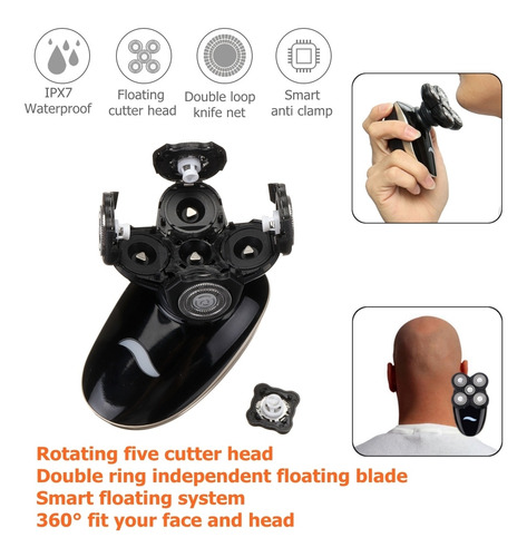 5 In1 4d Recargable Impermeable Inalámbrico Eléctrico Calva