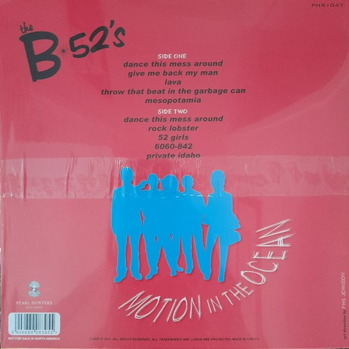 The B-52's Motion In The Ocean Vinilo Nuevo Musicovinyl