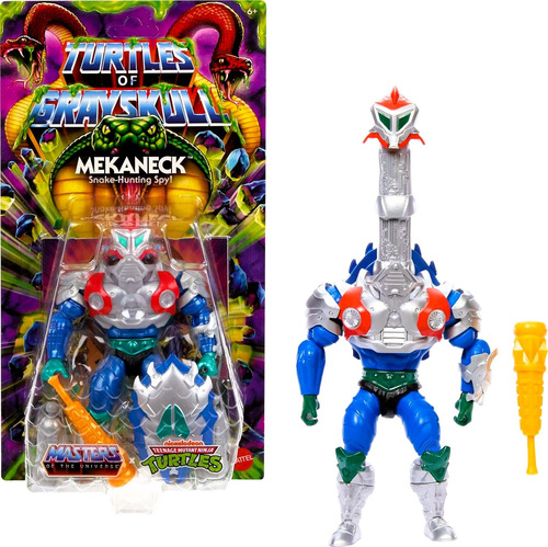 Masters Of The Universe Mekaneck Turtles Of Grayskull (Usado)