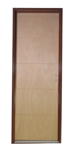 Imagen 1 de 8 de Puerta Placa Gromanti 2006 Mdf 90/10 Marco Chapa 18 Pesado