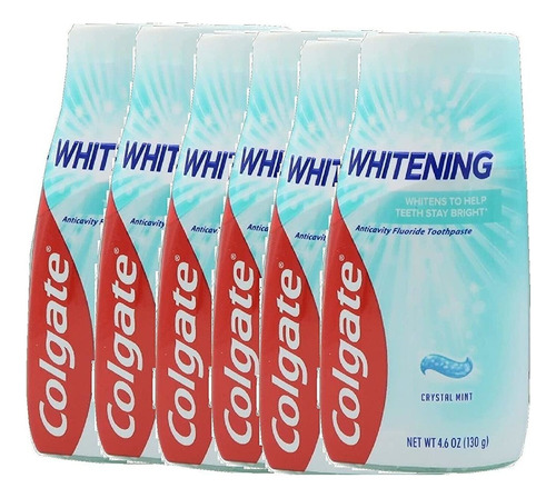 Colgate Max Cristalina Blanca De Menta Liquido De Pasta De D