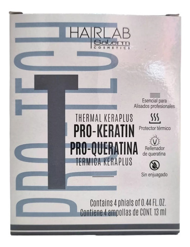 Tratamiento Salerm Keratin Shot Con Ampolletas Keraplus