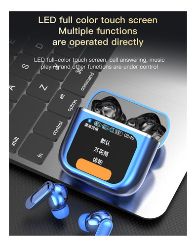 Auricular Bluetooth Táctil Con Cancelación De Ruido Tws