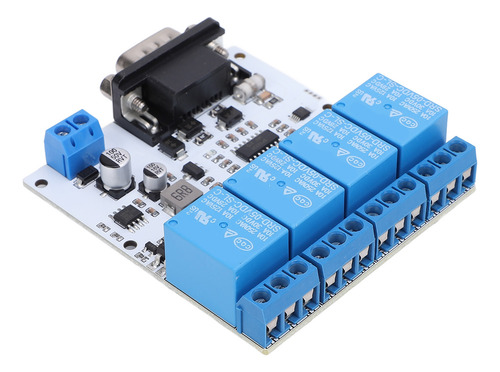 Módulo De Relé De 4 Canales Rs232 Opto Serial Port Control D